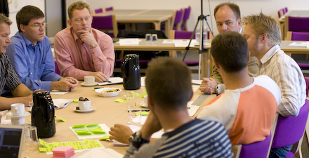 Stemningsbillede fra workshop 2B